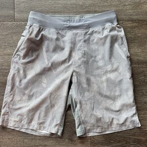 lululemon athletica Light Gray Athletic Shorts
